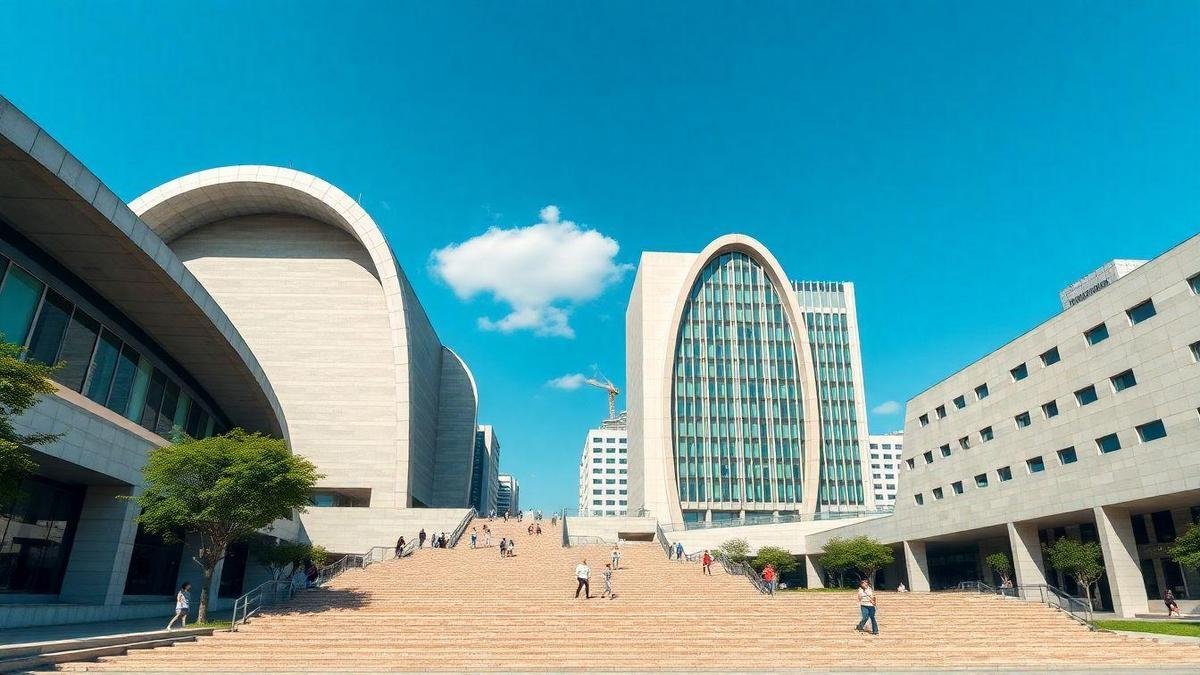 Exemplos Icônicos de Edifícios de Concreto