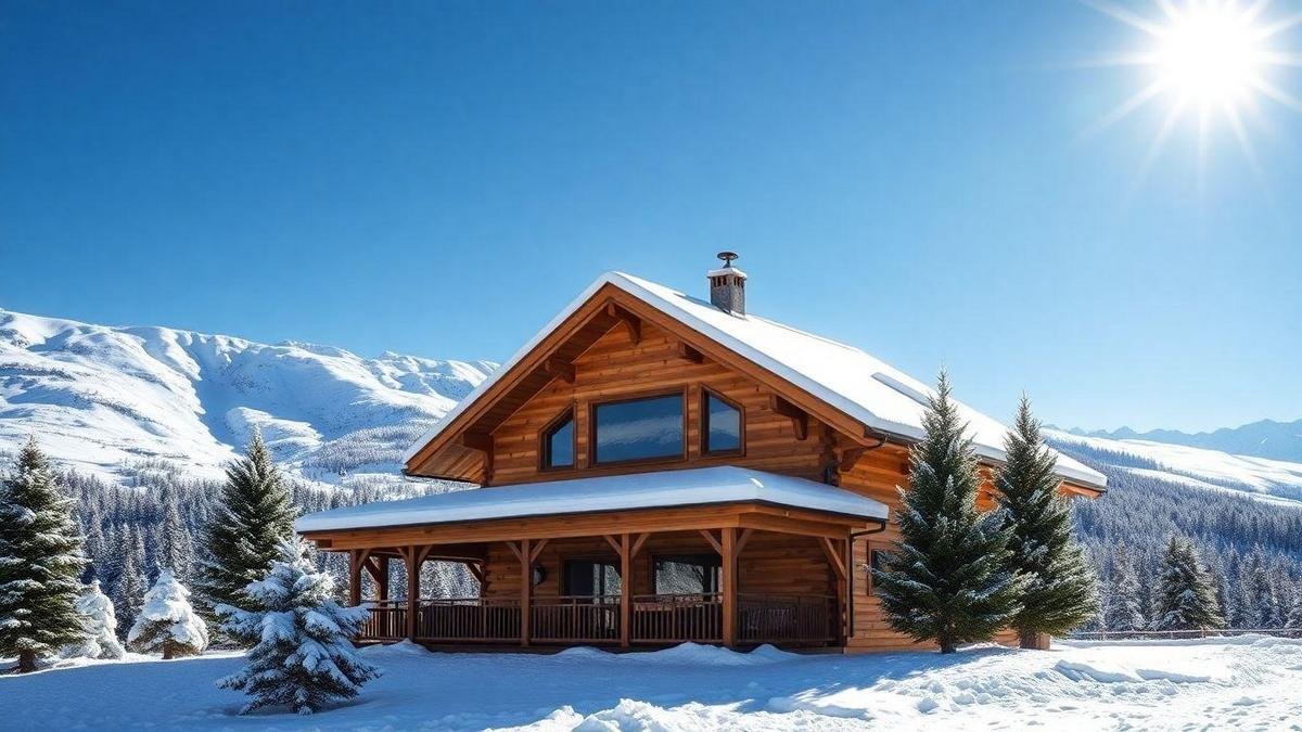 Importância do Isolamento Térmico na Arquitetura de Montanha para Clima Frio