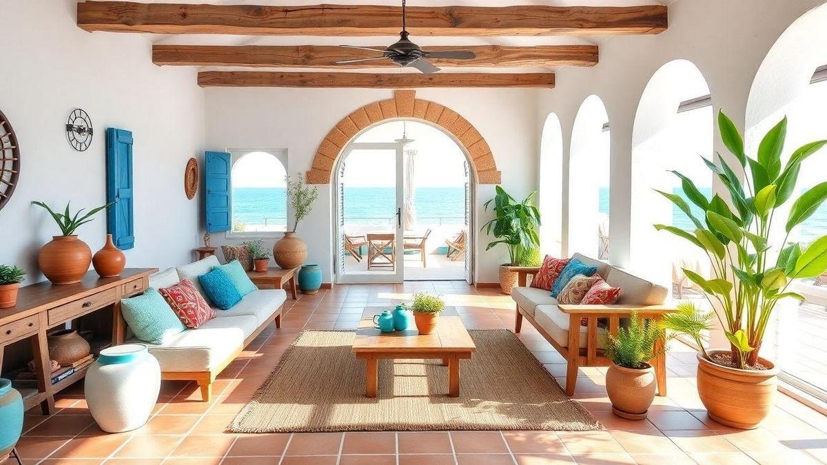 Inspiração Mediterrânea na Decoração de Interiores Inspiração Mediterrânea na Decoração de Interiores