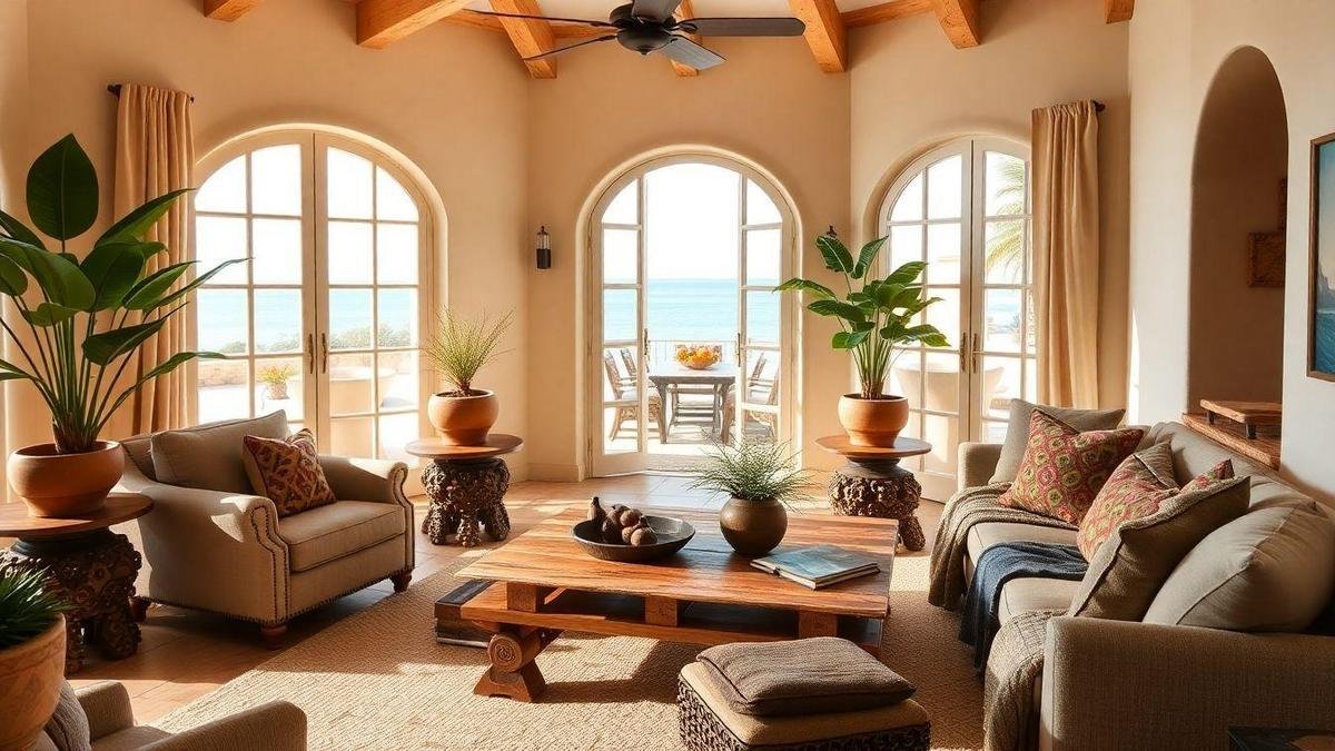 Móveis Mediterrâneos: Conforto e Estilo Móveis Mediterrâneos: Conforto e Estilo