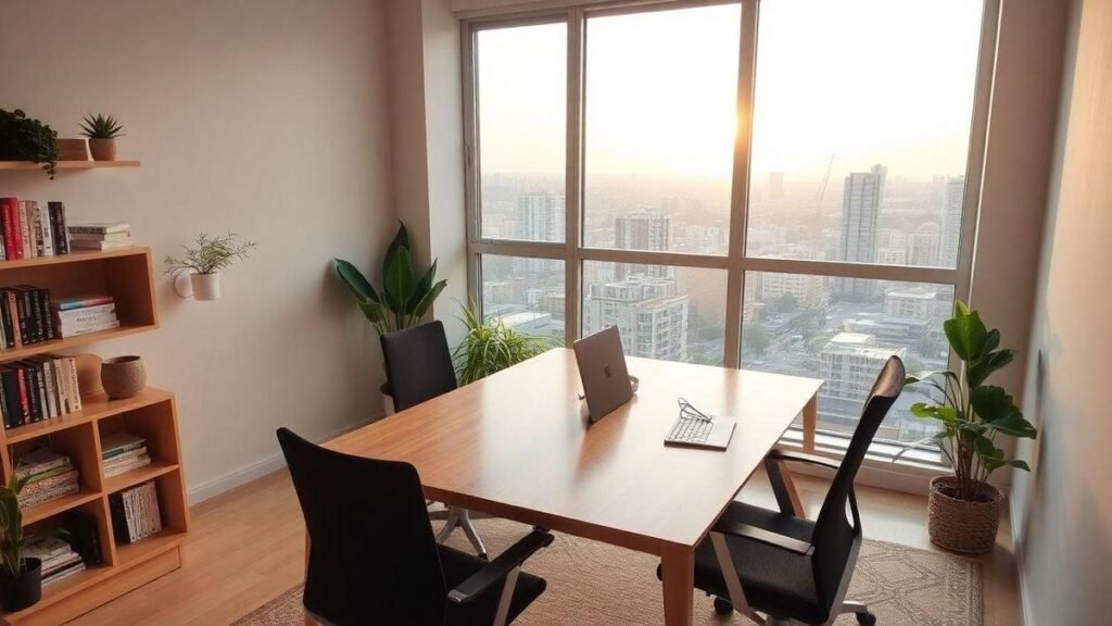 area-de-trabalho-no-apartamento-que-encanta